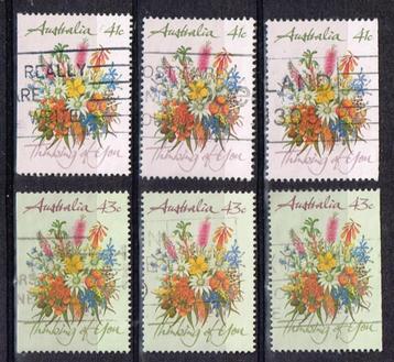 Postzegels uit Australie - K 4277- groetzegels beschikbaar voor biedingen