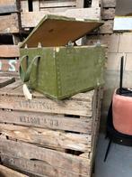 Vintage Munitie kisten, Huis en Inrichting, Woonaccessoires | Kisten, Ophalen, 50 tot 100 cm, Minder dan 50 cm