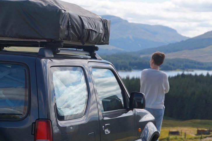 Te huur: Eezi-Awn daktent, voor de perfecte roadtrip!, Caravans en Kamperen, Tenten, tot en met 2, Zo goed als nieuw, Ophalen