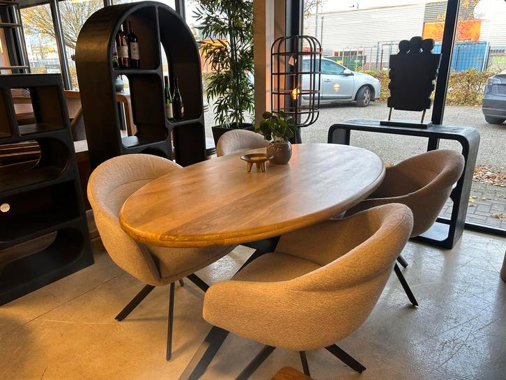 ACTIE Noah Teddy Stoel -Draaibaar/Betaalbaar! BY chefmeubel, Huis en Inrichting, Stoelen, Nieuw, Eén, Stof, Overige kleuren, Ophalen