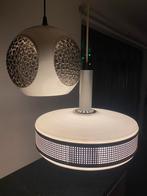 2 x vintage design space age retro hanglampen, Ophalen of Verzenden, Huis en Inrichting