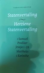 Statenvertaling Herzien - Parallel Editie, Boeken, Ophalen of Verzenden, Zo goed als nieuw, Onbekend, Christendom | Protestants