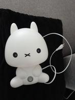 Schattig Nijntje nachtlampje, Kunststof, Ophalen of Verzenden, Zo goed als nieuw, Modern