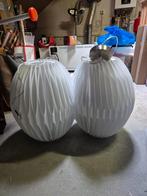 Grote witte hanglampen IKEA kunstof, Ophalen of Verzenden, Zo goed als nieuw, Kunststof