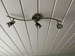 Moderne spotlamp met 3 spots, Ophalen of Verzenden, Zo goed als nieuw, Metaal