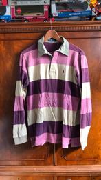 Rugby polo lange mouw Ralph Lauren M, Maat 48/50 (M), Ophalen of Verzenden, Rood, Polo Ralph Lauren