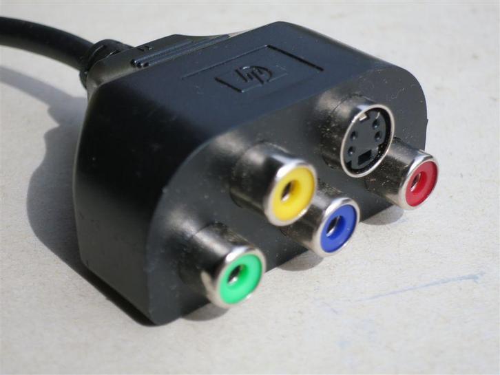 HDTV Video kabel HP 417149-001 NIEUW MD9 naar 4RCA en md4, Computers en Software, Pc- en Netwerkkabels, Zo goed als nieuw, Ophalen of Verzenden