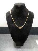Double collier, halsketting, goud verguld collier, Overige voorstellingen, Nieuw, Ophalen of Verzenden, Goud