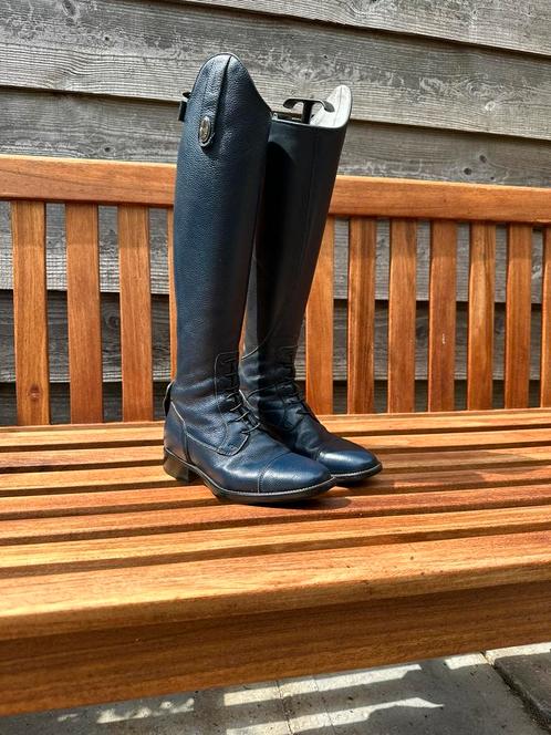 De Niro laarzen Tricolore Blue 36 c-xxxs als nieuw!, Dieren en Toebehoren, Paardrijkleding, Zo goed als nieuw, Schoeisel, Dressuur