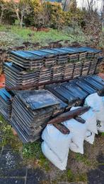 300 st dakpannen JD grijs, Ophalen, Gebruikt, Steen of Klei, 15 m² of meer