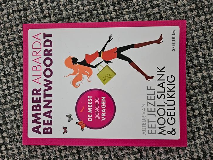 Amber Albarda - Amber beantwoordt, Boeken, Gezondheid, Dieet en Voeding, Zo goed als nieuw, Dieet en Voeding, Ophalen of Verzenden