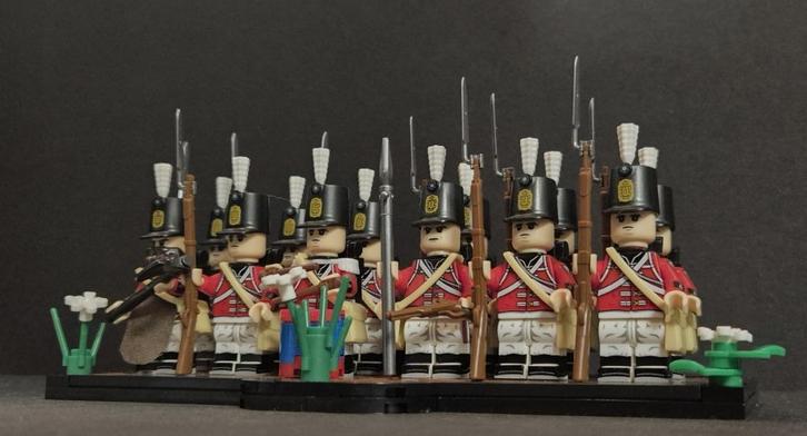 Napoleontische Britse Fuseliers Grenadier Compagnie, Kinderen en Baby's, Speelgoed | Bouwstenen, Nieuw, Overige merken, Verzenden