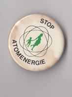 Anti Kernenergie button Duits, Verzamelen, Speldjes, Pins en Buttons, Gebruikt, Niet vindbaar, Niet vindbaar, Speldje of Pin