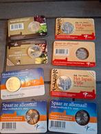 8x verzilverde 5 Euro Herdenkingsmunten in coincard, Ophalen of Verzenden, Koningin Beatrix, Euro's, Losse munt