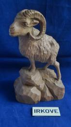 FRAAIE STEENBOK BEELD * Van Hout *, Antiek en Kunst, Kunst | Beelden en Houtsnijwerken, Verzenden