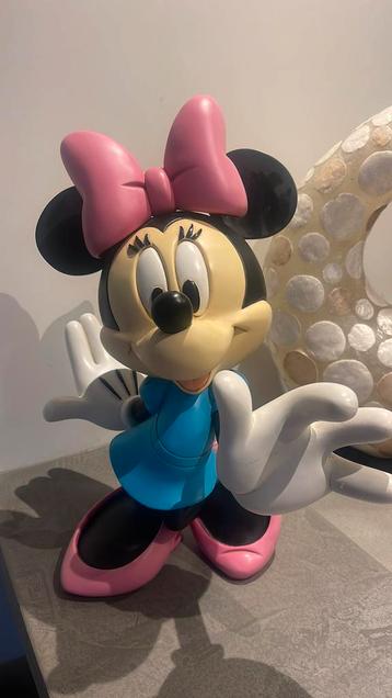 Groot vintage jaren 80 beeld minnie mouse ca 50cm beschikbaar voor biedingen