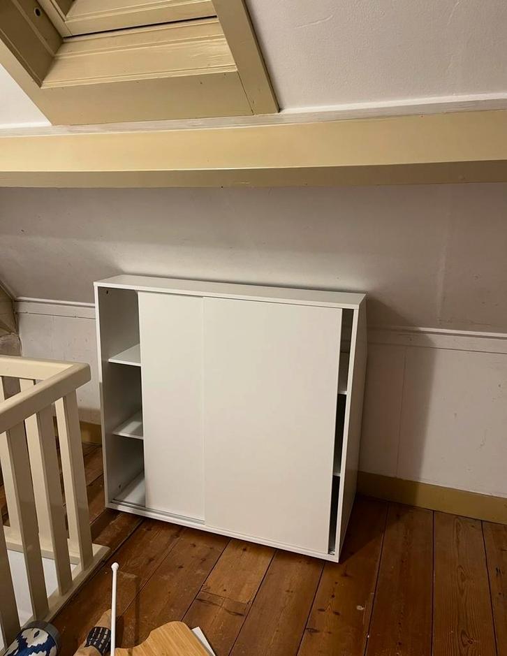 2 Kasten voor schuine wand, Huis en Inrichting, Kasten | Kledingkasten, Gebruikt, 100 tot 150 cm, 50 tot 100 cm, 25 tot 50 cm