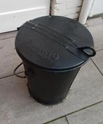 Mooie oude zinken vuilnisemmer/prullenbak, Ophalen of Verzenden, Zo goed als nieuw, Minder dan 50 cm