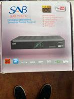 SAB Titan 4 HD Satelliet & Terrestrial Combo Receiver, Ophalen of Verzenden, Zo goed als nieuw, Decoder