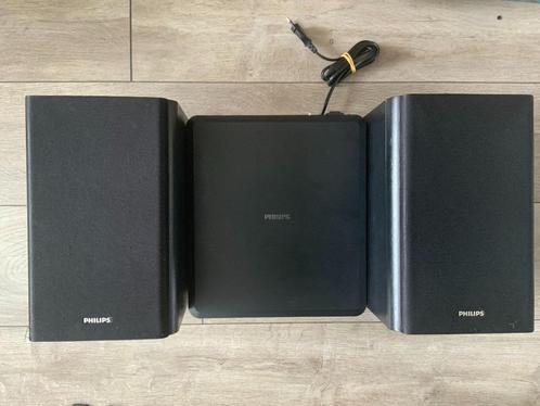 Philips MCD712 Stereo toren Radio Micro SET, Audio, Tv en Foto, Stereo-sets, Zo goed als nieuw, Cd-speler, Dvd-speler, Tuner of Radio