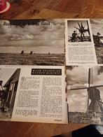 Artikel over molens aan de Lekdijk Streefkerk 1954, Verzamelen, Ophalen of Verzenden, 1940 tot 1960, Krant