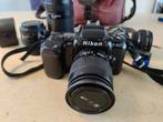 Nikon F-601 Spiegelreflexcamera met diverse lenzen, Ophalen of Verzenden, Gebruikt, Spiegelreflex, Nikon