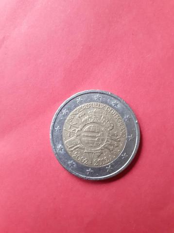 Duitsland 2 euro 2012 (J) "10 jaar euro" beschikbaar voor biedingen