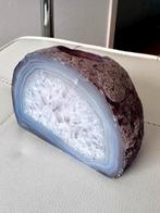 Agaat Geode Waxinelichthouder, Ophalen of Verzenden, Zo goed als nieuw