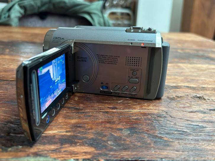 JVC Everio HD Camcorder - Goed Onderhouden!, Audio, Tv en Foto, Videocamera's Digitaal, Zo goed als nieuw, Camera, Dvd, JVC, 20x of meer