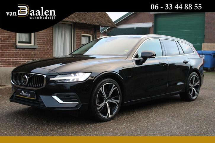 Volvo V60 2.0 T6 PHEV AWD BRIGHT LEER NAVI TH LED 84000KM!, Auto's, Volvo, Bedrijf, Te koop, V60, 4x4, ABS, Achteruitrijcamera