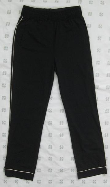 No man's land zwarte broek, met bies, maat 36 beschikbaar voor biedingen