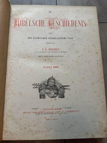 Katholieke bijbelsche geschiedenis beschikbaar voor biedingen