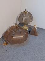 Vintage lampen set, Huis en Inrichting, Lampen | Hanglampen, Ophalen, Minder dan 50 cm