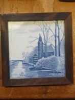 Wand tegel Landschap n FJ du Chattel, Ophalen