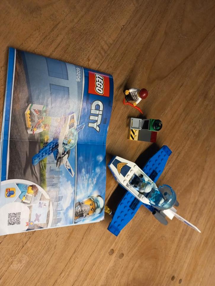 LEGO City 60206 - Luchtpolitie Straaljager, Kinderen en Baby's, Speelgoed | Duplo en Lego, Ophalen of Verzenden