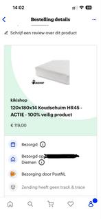 Gratis: Zo Goed Als Nieuw Koudschuim Matras 120x180, Ophalen, 190 cm of minder, Zo goed als nieuw, Twijfelaar