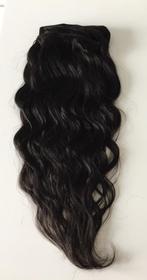 Clip in extensions 100% human hair, Nieuw, Ophalen of Verzenden, Pruik of Haarverlenging