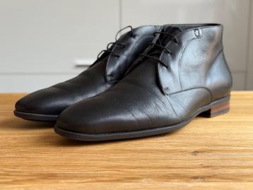 Van Bommel schoenen | maat 40 | zwart leer beschikbaar voor biedingen