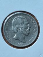 1/2 gulden 1859 Willem 3, Postzegels en Munten, Munten | Nederland, Ophalen of Verzenden, Koning Willem III, 1 gulden
