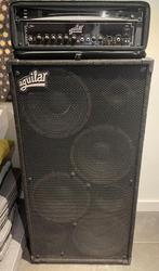 Aguilar AG500SC (in rackbag, met Korg DTR-1000 tuner), Muziek en Instrumenten, Ophalen of Verzenden, Zo goed als nieuw, Basgitaar