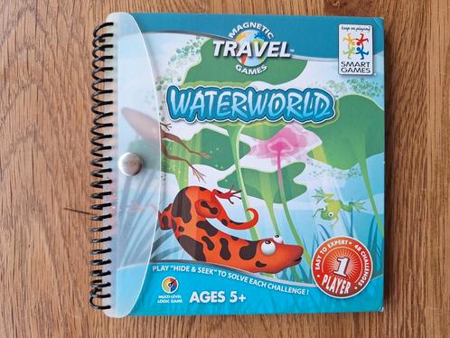 Smart Games Waterworld Magnetische Reis Puzzel, Hobby en Vrije tijd, Denksport en Puzzels, Gebruikt, Puzzelboek, Minder dan 500 stukjes