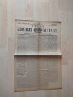 Nieuwe Groninger Courant. Vrijdag 17 augustus 1917, Ophalen of Verzenden, Muziek, Film of Tv