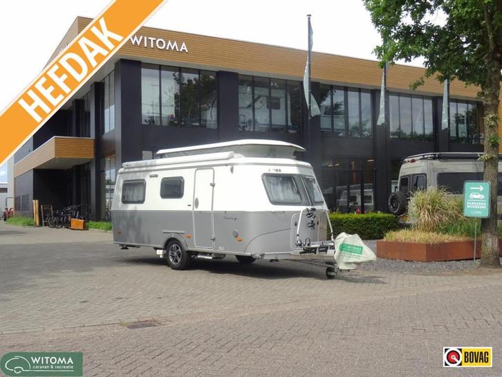 Eriba Touring Legend 642 super compleet !, Caravans en Kamperen, Caravans, Bedrijf, tot en met 3, 1000 - 1250 kg, Standaardzit