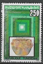 Tunesie 1986 - Yvert 1067 - Versierd aardewerk (ST), Postzegels en Munten, Postzegels | Afrika, Ophalen, Overige landen, Gestempeld
