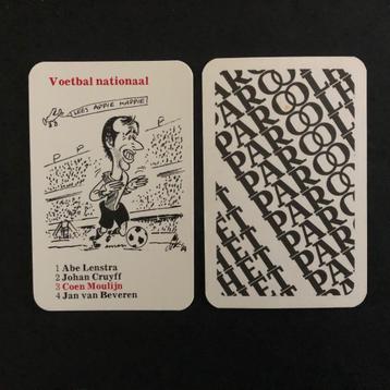 Voetbal Nationaal Cartoon Kaart - Coen Moulijn beschikbaar voor biedingen