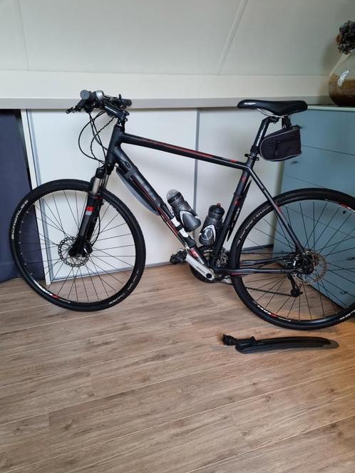 Crossfiets, Fietsen en Brommers, Fietsen | Heren | Sportfietsen en Toerfietsen, Zo goed als nieuw, Overige merken, Meer dan 20 versnellingen