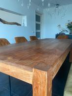 Eettafel, Huis en Inrichting, Tafels | Eettafels, Gebruikt, 100 tot 150 cm, Teakhout, 200 cm of meer