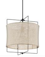 Linnen plafond lamp, Ophalen, Zo goed als nieuw, Rond