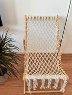 Nieuwe macramé ligstoel strandstoel, Tuin en Terras, Ophalen, Zo goed als nieuw