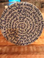 Delfts Royal Delft bord. Tekst thema Samenwerken, Ophalen of Verzenden